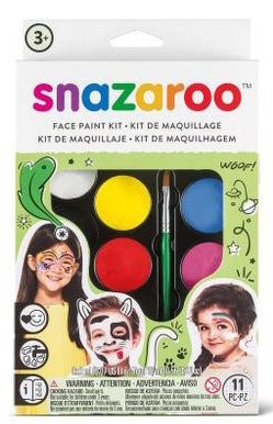 Snazaroo velká sada obličejových barev zelená
