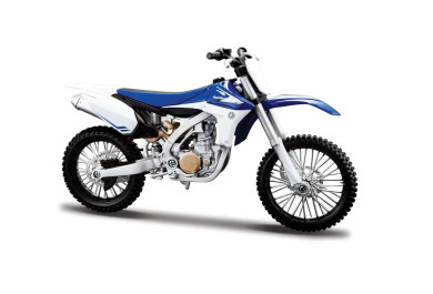 Maisto AL Motorcycles, Yamaha YZ450F, modrá 1:12