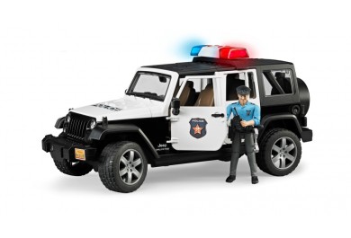 Bruder 2526 Jeep Wrangler Rubicon Policie s policistou