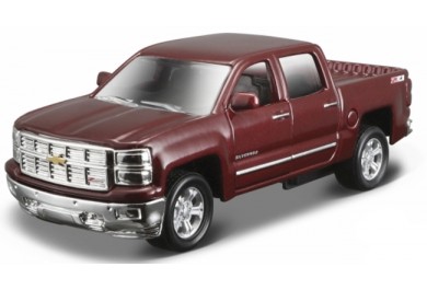 Maisto Chevrolet Silverado 1500 Z71 (2014),  Burgundy 1:52